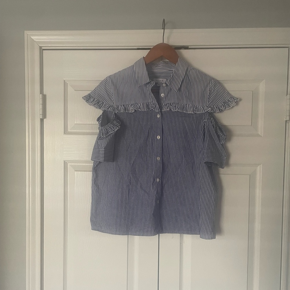 K/Lab Cold Shoulder Blouse